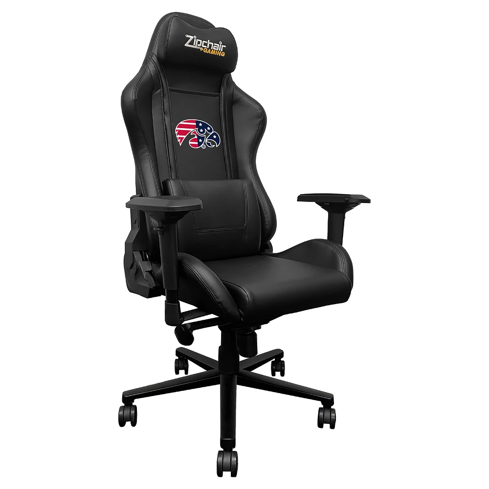 Iowa Hawkeyes Patriotic Logo Xpression PRO Gaming Chair
