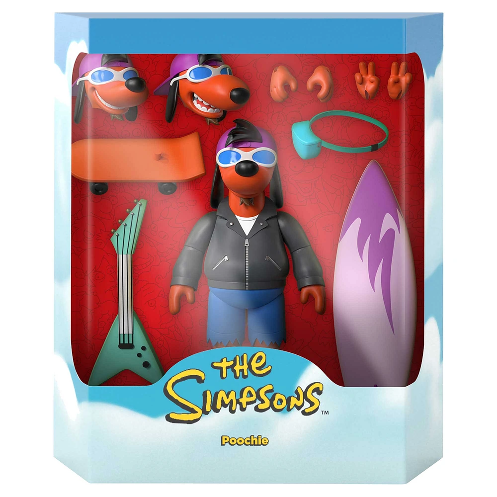 Super7 The Simpsons Poochie ULTIMATES! Figure - Wave 1