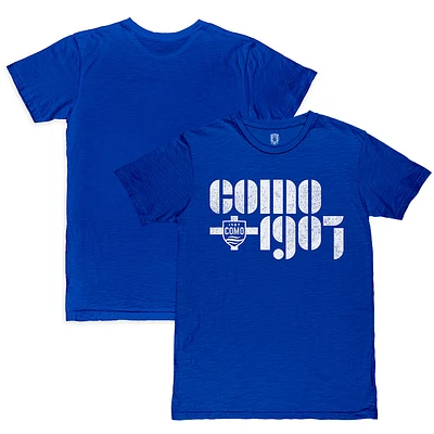 Men's 1863FC  Royal Como 1907 Retro Vibes Slub T-Shirt