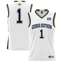 Youth GameDay Greats #1 White Georgia Southern Eagles Lightweight Basketball Jersey