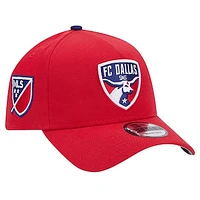 Men's New Era Red FC Dallas 2024 Kick Off Collection 9FORTY A-Frame Adjustable Hat