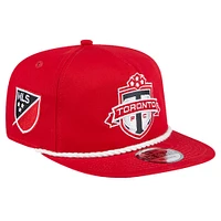 Men's New Era Red Toronto FC The Golfer Kickoff Collection Adjustable Hat