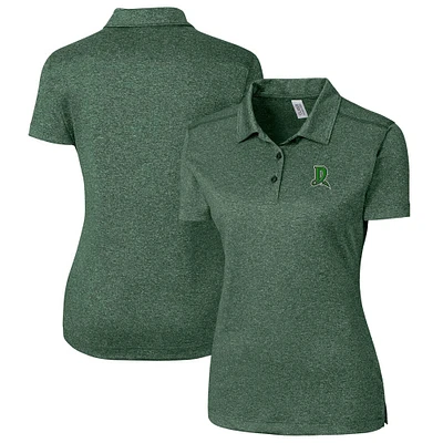 Women's Cutter & Buck Heather Green Dayton Dragons Clique Charge Active Polo