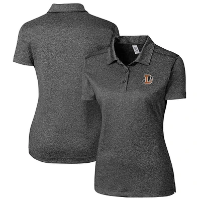 Women's Cutter & Buck Heather Durham Bulls Clique Charge Active Polo