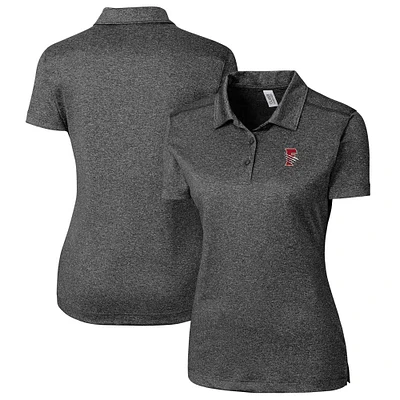 Women's Cutter & Buck Heather Fresno Grizzlies Clique Charge Active Polo