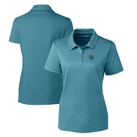Women's Cutter & Buck  Blue Charlotte Knights Clique Spin Eco Performance Pique Polo