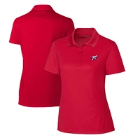 Women's Cutter & Buck  Red Reading Fightin Phils Clique Spin Eco Performance Pique Polo