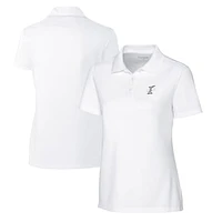 Women's Cutter & Buck  White Albuquerque Isotopes Clique Spin Eco Performance Pique Polo