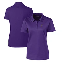 Women's Cutter & Buck  Purple Albuquerque Isotopes Clique Spin Eco Performance Pique Polo