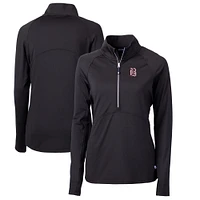 Women's Cutter & Buck Birmingham Barons Adapt Eco Knit Stretch Recycled Half-Zip Top