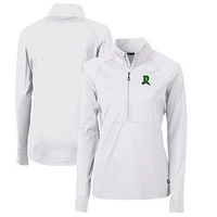 Women's Cutter & Buck Dayton Dragons Adapt Eco Knit Stretch Recycled Half-Zip Top