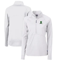Women's Cutter & Buck Dayton Dragons Adapt Eco Knit Stretch Recycled Half-Zip Top