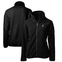 Women's Cutter & Buck Albuquerque Isotopes Cascade Eco Sherpa Full-Zip Fleece Jacket