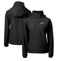 Women's Cutter & Buck Lansing Lugnuts Charter Eco Recycled Half-Zip Anorak Jacket