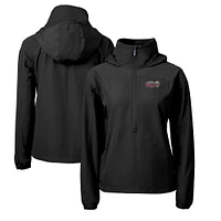 Women's Cutter & Buck Lansing Lugnuts Charter Eco Recycled Half-Zip Anorak Jacket