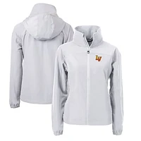 Women's Cutter & Buck  Gray Las Vegas Aviators Charter Eco Recycled Full-Zip Jacket
