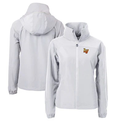 Women's Cutter & Buck  Gray Las Vegas Aviators Charter Eco Recycled Full-Zip Jacket