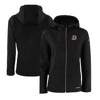 Women's Cutter & Buck Durham Bulls Evoke Eco Softshell Recycled Full-Zip Jacket