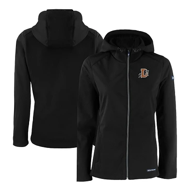 Women's Cutter & Buck Durham Bulls Evoke Eco Softshell Recycled Full-Zip Jacket