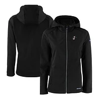 Women's Cutter & Buck Albuquerque Isotopes Evoke Eco Softshell Recycled Full-Zip Jacket