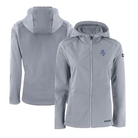 Women's Cutter & Buck  Gray Hartford Yard Goats Evoke Eco Softshell Recycled Full-Zip Jacket