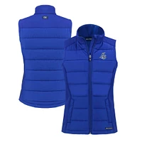Women's Cutter & Buck Hartford Yard Goats Evoke Hybrid PrimaLoft Eco Softshell Recycled Full-Zip Vest