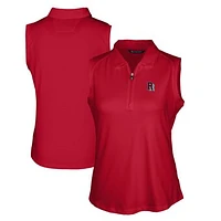 Women's Cutter & Buck Round Rock Express Forge DryTec Stretch Sleeveless Polo