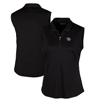 Women's Cutter & Buck Lehigh Valley IronPigs Forge DryTec Stretch Sleeveless Polo