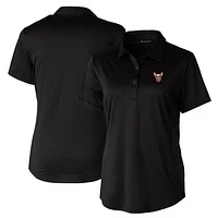 Women's  Cutter & Buck Black El Paso Chihuahuas Prospect Textured Stretch Polo