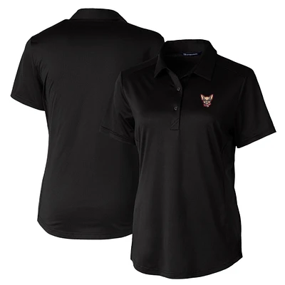 Women's  Cutter & Buck Black El Paso Chihuahuas Prospect Textured Stretch Polo