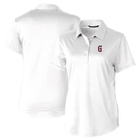Women's  Cutter & Buck White Greenville Drive Prospect Textured Stretch Polo