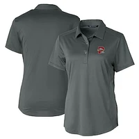 Women's  Cutter & Buck Gray Portland Sea Dogs Prospect Textured Stretch Polo