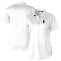 Women's  Cutter & Buck White South Bend Cubs Prospect Textured Stretch Polo