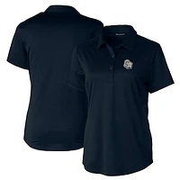 Women's  Cutter & Buck Navy San Antonio Missions Prospect Textured Stretch Polo