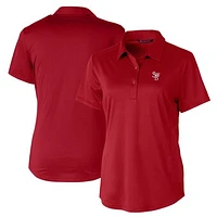 Women's  Cutter & Buck Red Scranton Wilkes-Barre RailRiders Prospect Textured Stretch Polo