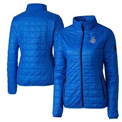 Women's Cutter & Buck Royal Hartford Yard Goats Rainier Primaloft Eco Full-Zip Jacket