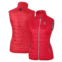 Women's Cutter & Buck Greenville Drive Rainier PrimaLoft Eco Insulated Full-Zip Puffer Vest