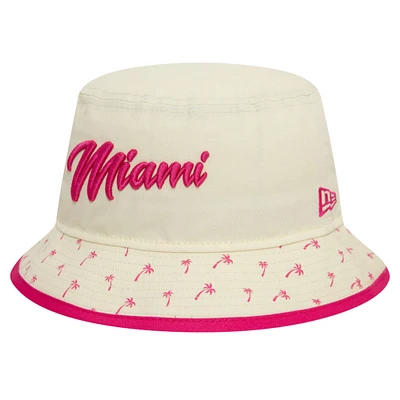 Men's New Era White Red Bull Racing Miami Grand Prix Bucket Hat