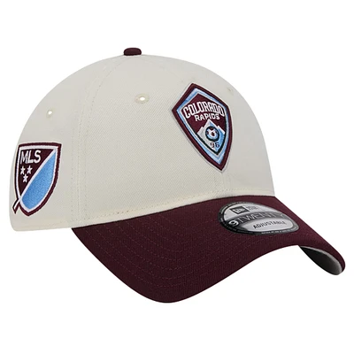 Men's New Era White Colorado Rapids 2024 Kick Off Collection 9TWENTY Adjustable Hat