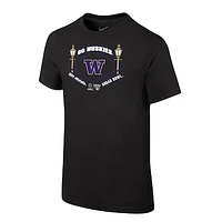 Youth  Black Washington Huskies College Football Playoff 2024 Sugar Bowl T-Shirt