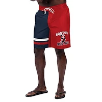 Men's G-III Sports by Carl Banks Red Boston Sox Anchor Swim Trunks