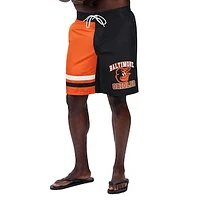 Men's G-III Sports by Carl Banks Black Baltimore Orioles Anchor Swim Trunks