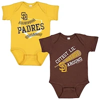 Infant Soft as a Grape San Diego Padres 2-Pack Bodysuit Set