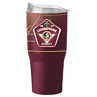 Florida State Seminoles 2023 NCAA Women's Soccer National Champions 30oz. Powder Coat Tumbler