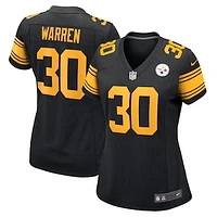 Women's Nike Jaylen Warren  Black Pittsburgh Steelers Alternate Game Jersey