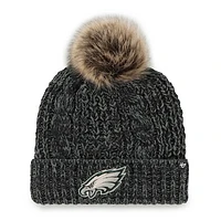 Women's '47 Black Philadelphia Eagles Meeko Cuffed Knit Hat