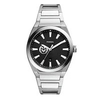 Men's Fossil Colorado State Rams Everett Stainless Steel Watch