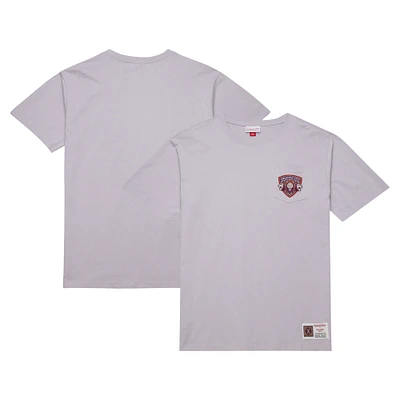 Men's Mitchell & Ness Purple Orlando City SC 10th Anniversary Premium Pocket T-Shirt