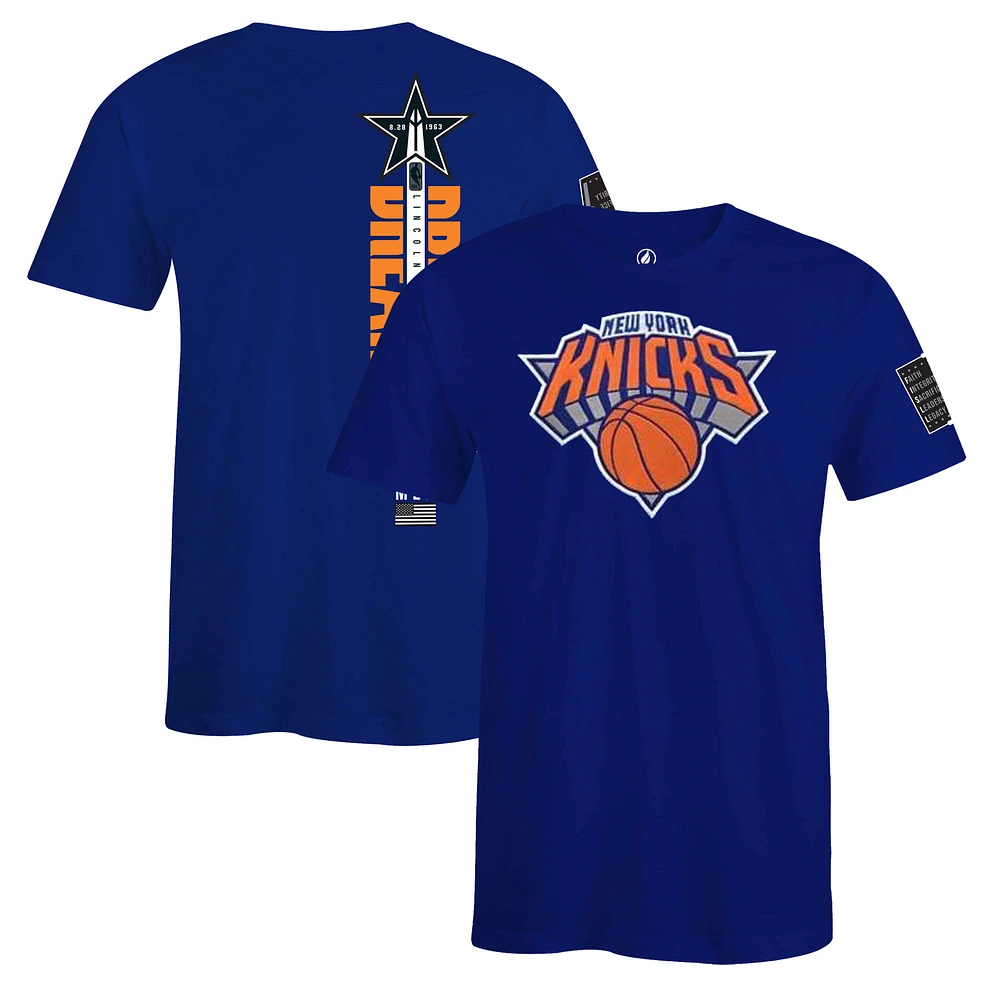 Unisex FISLL x Black History Collection Royal New York Knicks T-Shirt