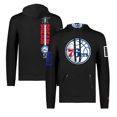 Unisex FISLL x Black History Collection  Philadelphia 76ers Pullover Hoodie